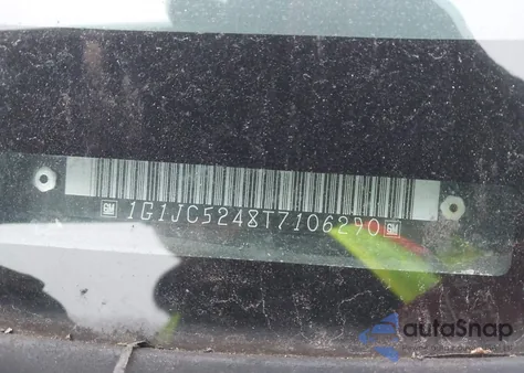 1996 Chevrolet Cavalier из США, поврежденный, VIN 1G1JC5248T7106290